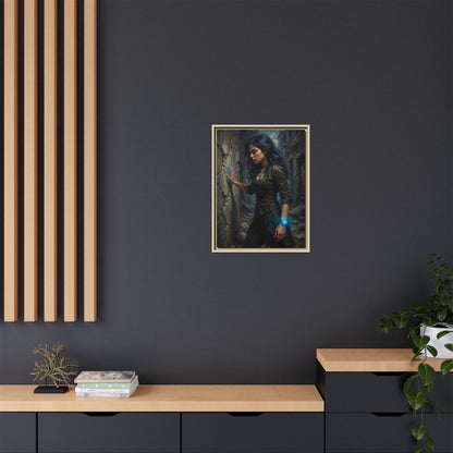 Reality 2256 – Echoes In The Stone | Framed Canvas