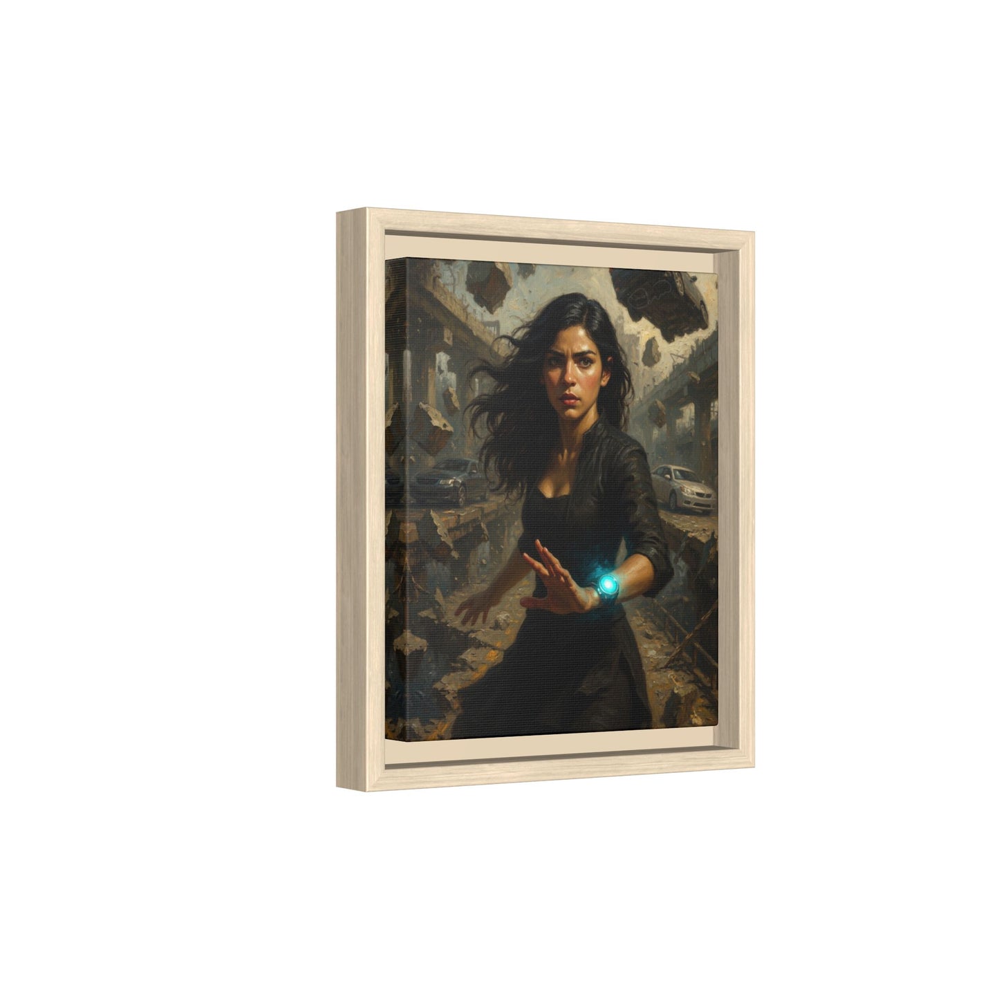Reality 2256 – The Fracture | Framed Canvas