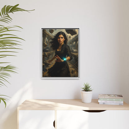 Reality 2256 – The Fracture | Framed Canvas