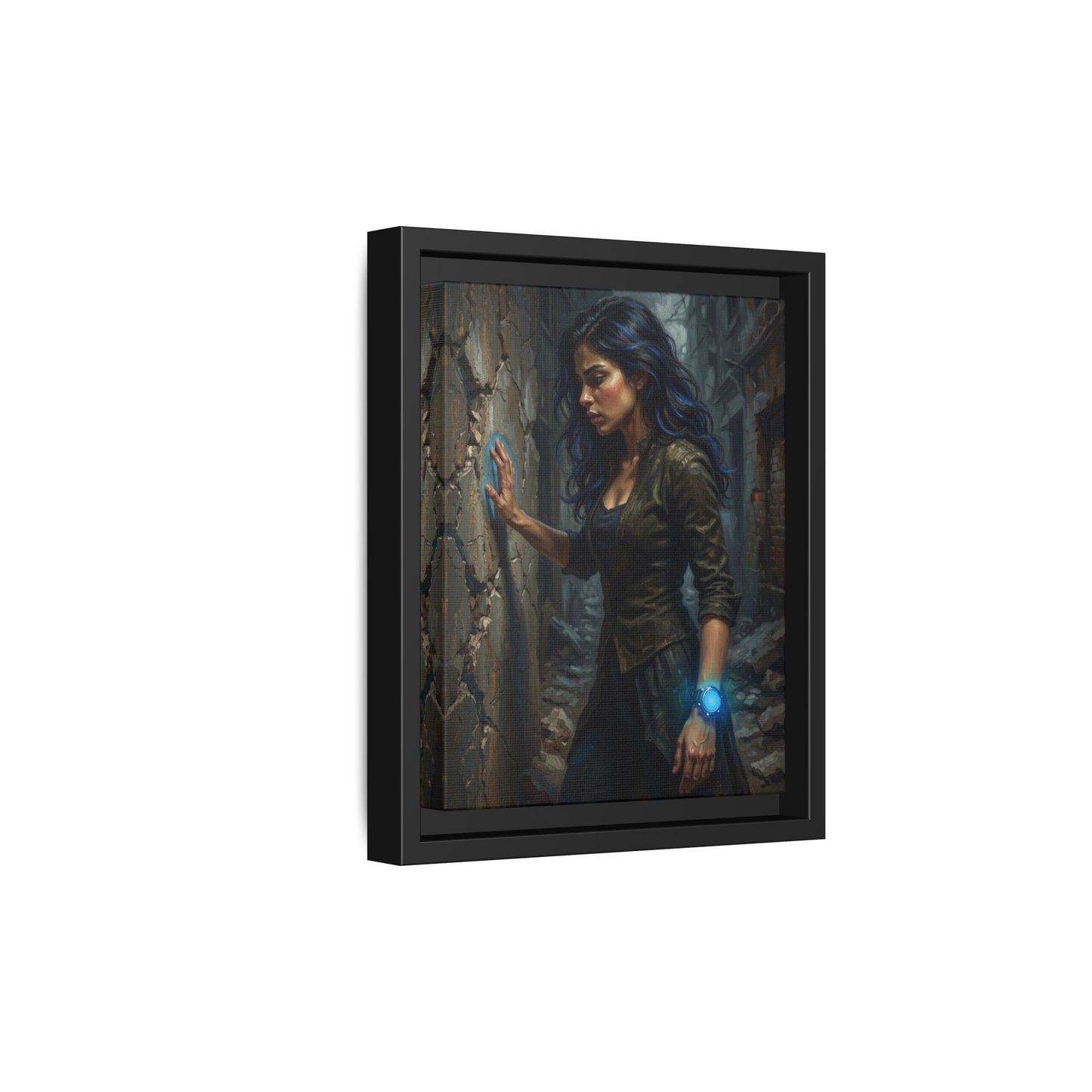 Reality 2256 – Echoes In The Stone | Framed Canvas