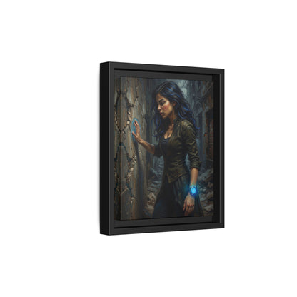 Reality 2256 – Echoes In The Stone | Framed Canvas