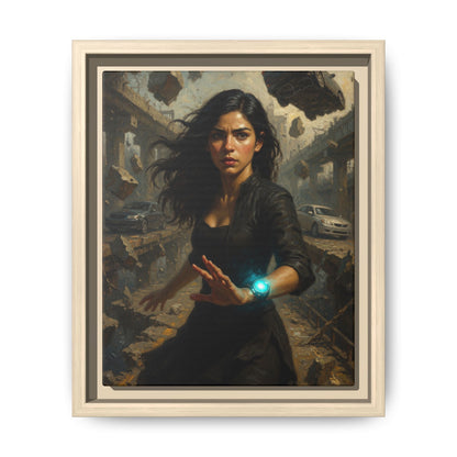Reality 2256 – The Fracture | Framed Canvas