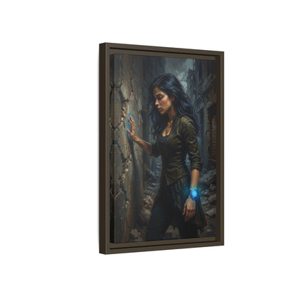 Reality 2256 – Echoes In The Stone | Framed Canvas
