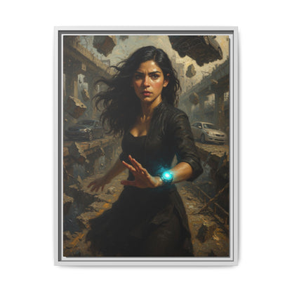 Reality 2256 – The Fracture | Framed Canvas