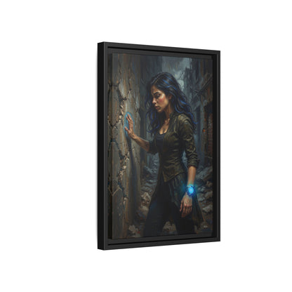 Reality 2256 – Echoes In The Stone | Framed Canvas