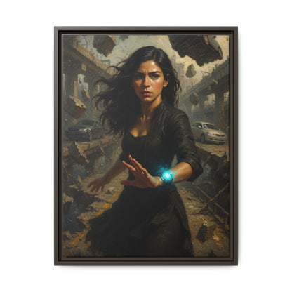 Reality 2256 – The Fracture | Framed Canvas
