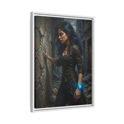 Reality 2256 – Echoes In The Stone | Framed Canvas