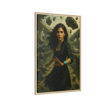 Reality 2256: The Fracture – Framed Canvas