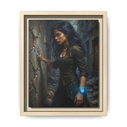 Reality 2256 – Echoes In The Stone | Framed Canvas