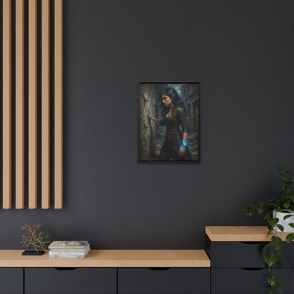 Reality 2256 – Echoes In The Stone | Framed Canvas