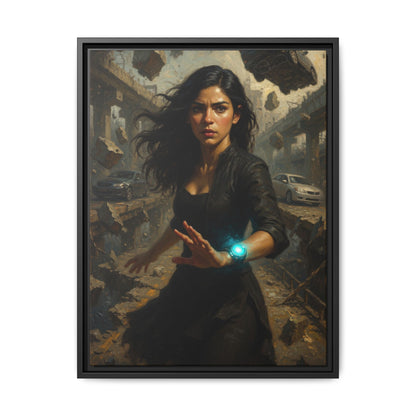 Reality 2256 – The Fracture | Framed Canvas