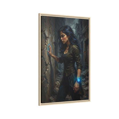 Reality 2256 – Echoes In The Stone | Framed Canvas