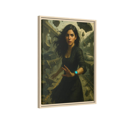 Reality 2256: The Fracture – Framed Canvas