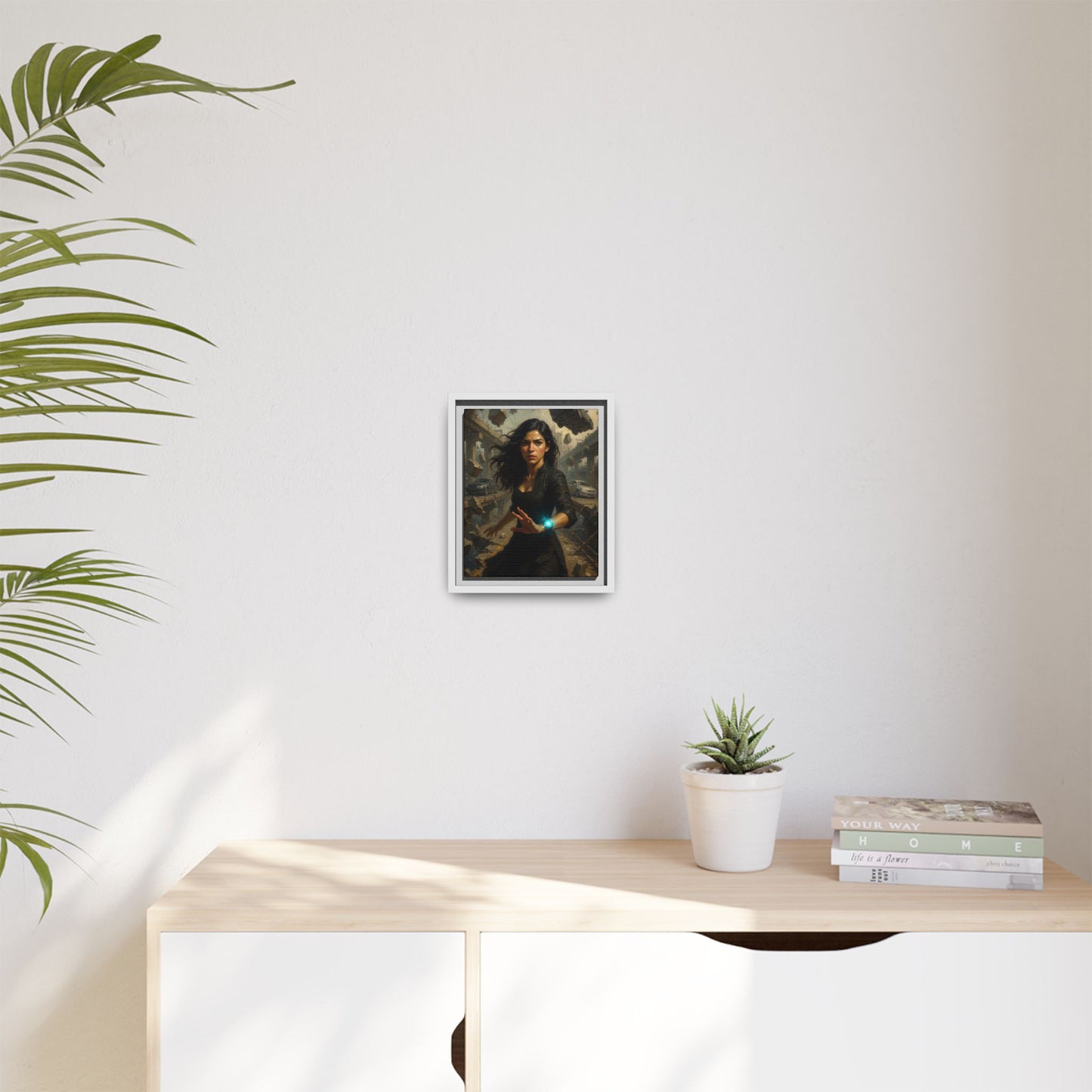 Reality 2256 – The Fracture | Framed Canvas