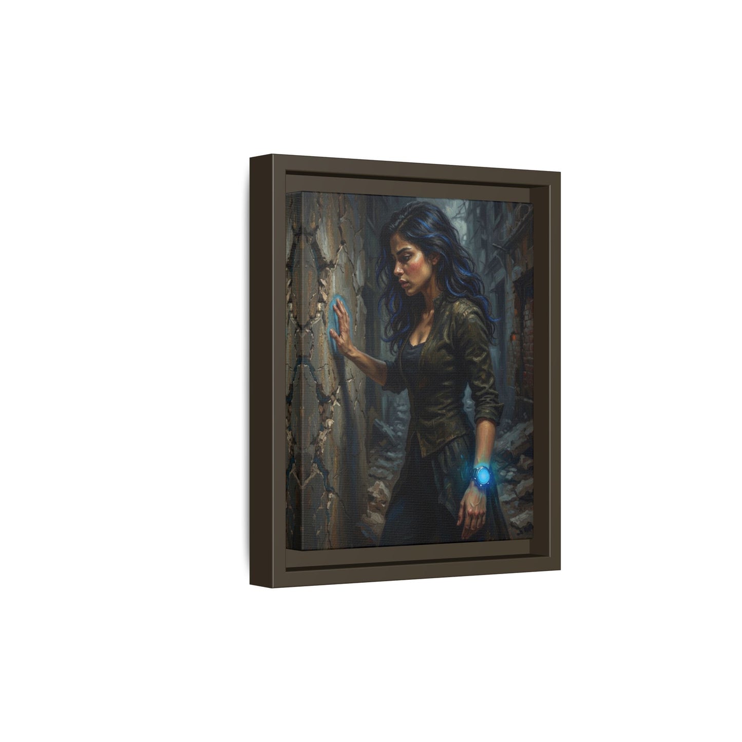 Reality 2256 – Echoes In The Stone | Framed Canvas