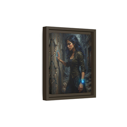 Reality 2256 – Echoes In The Stone | Framed Canvas