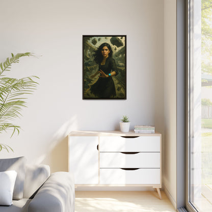 Reality 2256: The Fracture – Framed Canvas