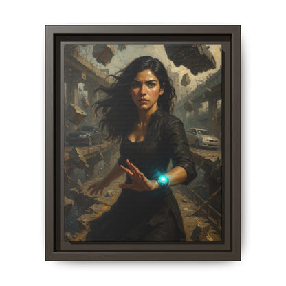 Reality 2256 – The Fracture | Framed Canvas