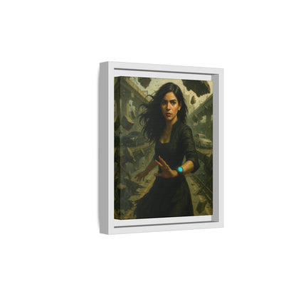 Reality 2256: The Fracture – Framed Canvas