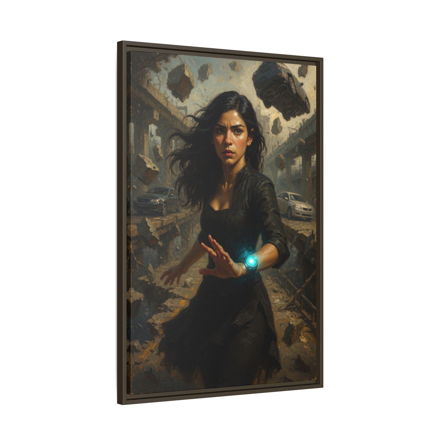 Reality 2256 – The Fracture | Framed Canvas
