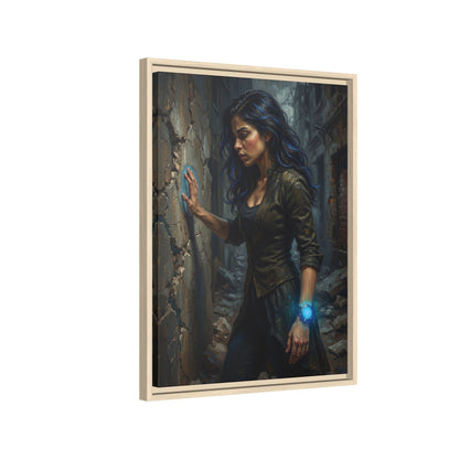 Reality 2256 – Echoes In The Stone | Framed Canvas