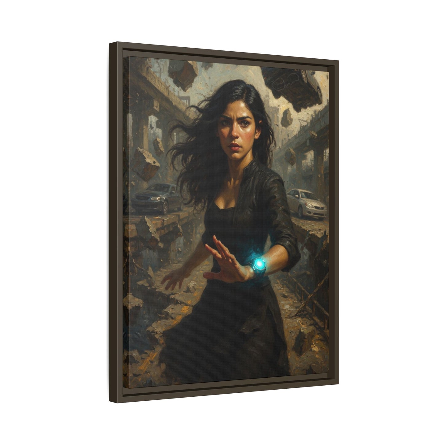 Reality 2256 – The Fracture | Framed Canvas