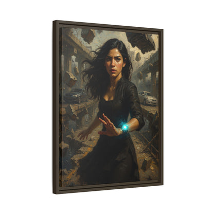 Reality 2256 – The Fracture | Framed Canvas