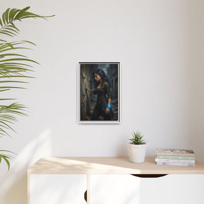 Reality 2256 – Echoes In The Stone | Framed Canvas