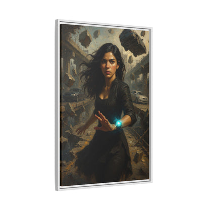 Reality 2256 – The Fracture | Framed Canvas