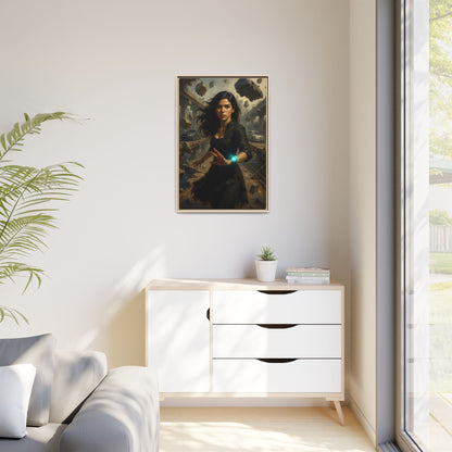 Reality 2256 – The Fracture | Framed Canvas