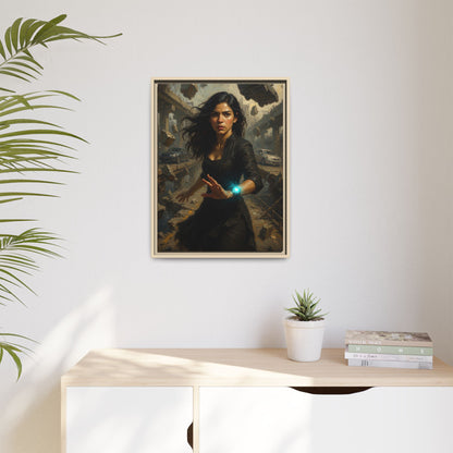 Reality 2256 – The Fracture | Framed Canvas