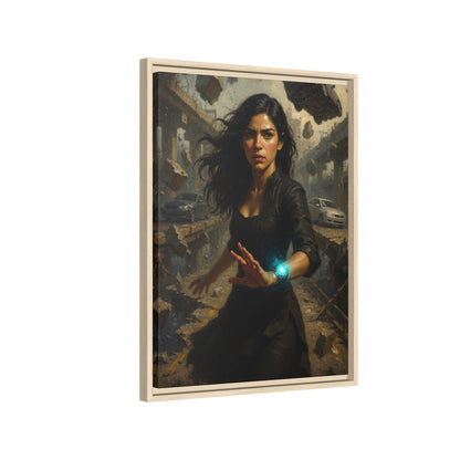 Reality 2256 – The Fracture | Framed Canvas