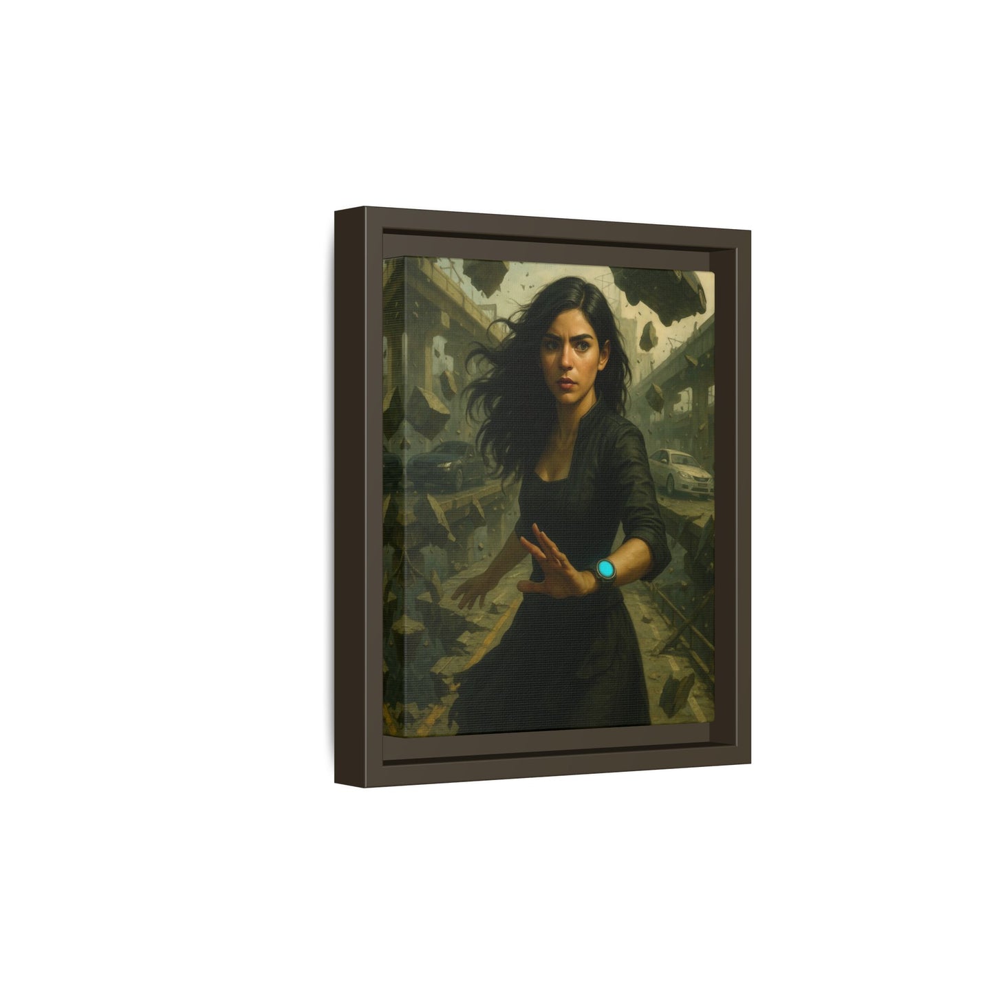 Reality 2256: The Fracture – Framed Canvas