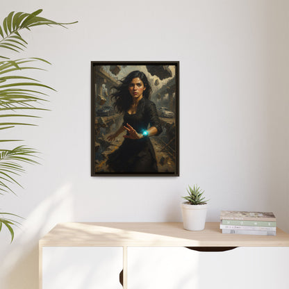 Reality 2256 – The Fracture | Framed Canvas