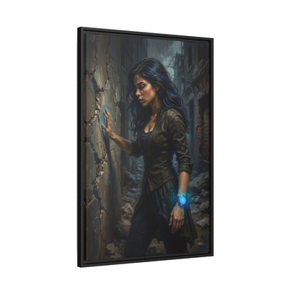 Reality 2256 – Echoes In The Stone | Framed Canvas