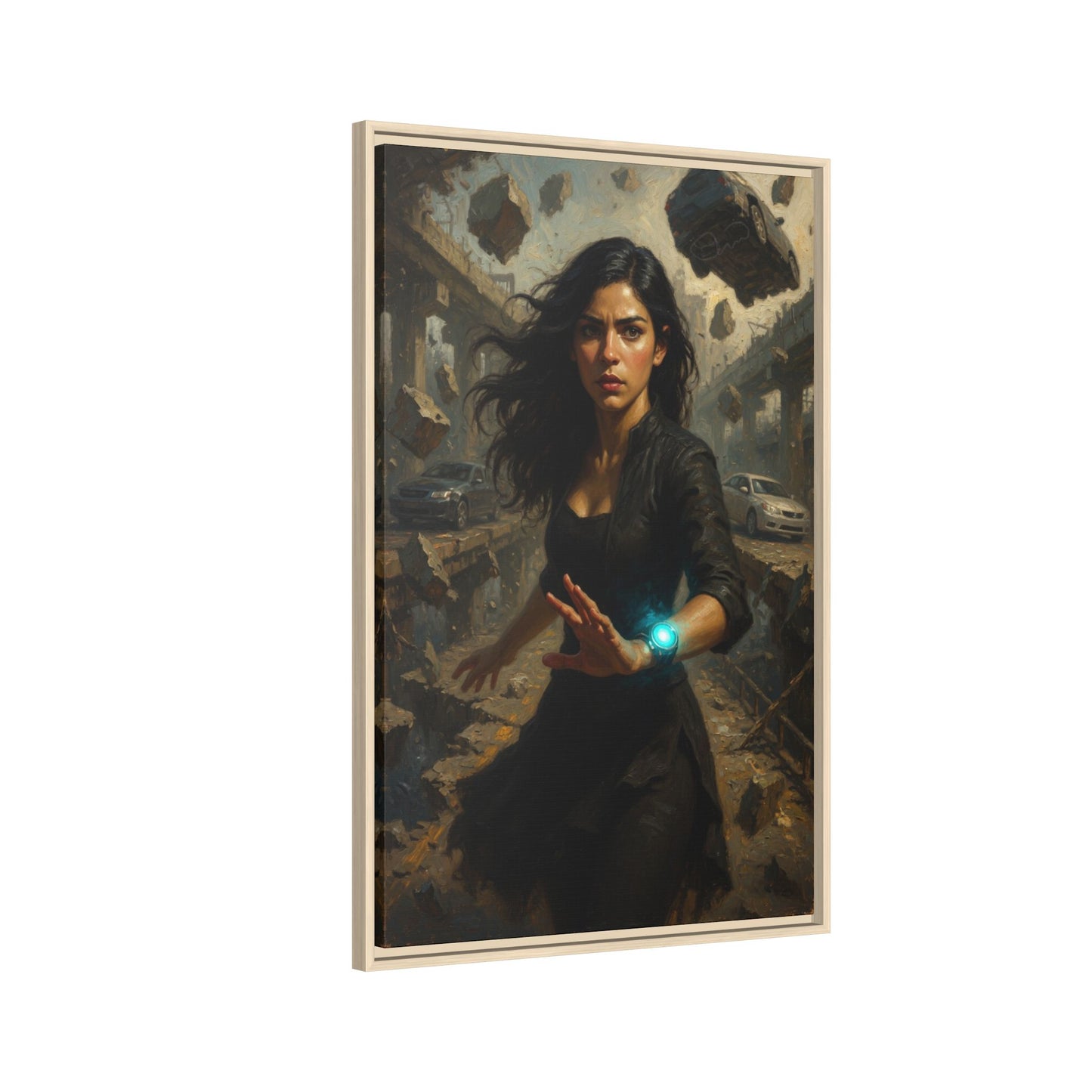 Reality 2256 – The Fracture | Framed Canvas