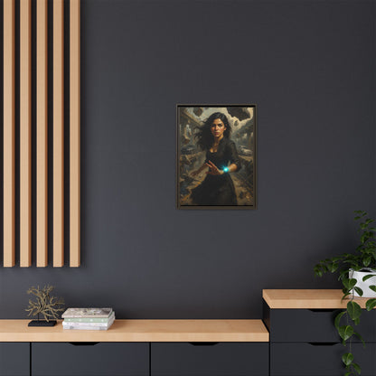 Reality 2256 – The Fracture | Framed Canvas