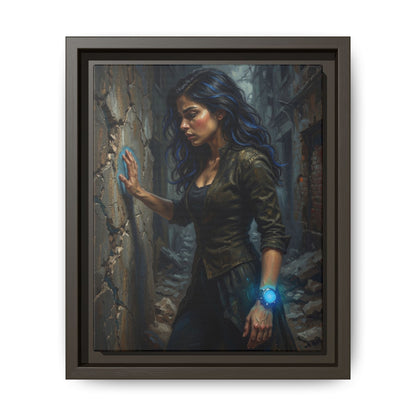 Reality 2256 – Echoes In The Stone | Framed Canvas