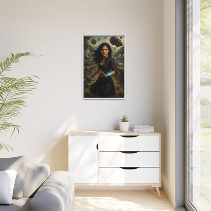 Reality 2256 – The Fracture | Framed Canvas