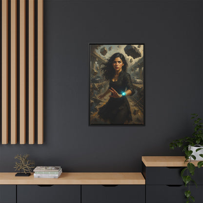 Reality 2256 – The Fracture | Framed Canvas