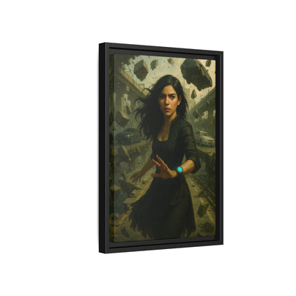 Reality 2256: The Fracture – Framed Canvas