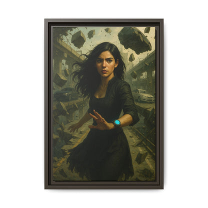 Reality 2256: The Fracture – Framed Canvas