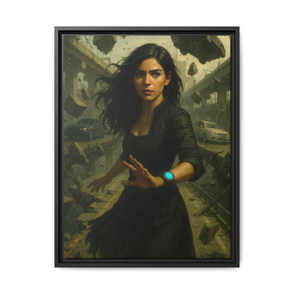 Reality 2256: The Fracture – Framed Canvas