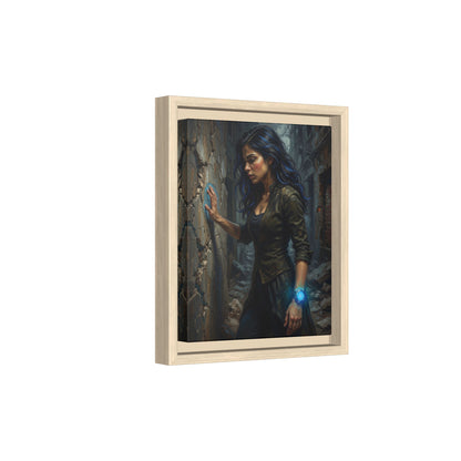 Reality 2256 – Echoes In The Stone | Framed Canvas