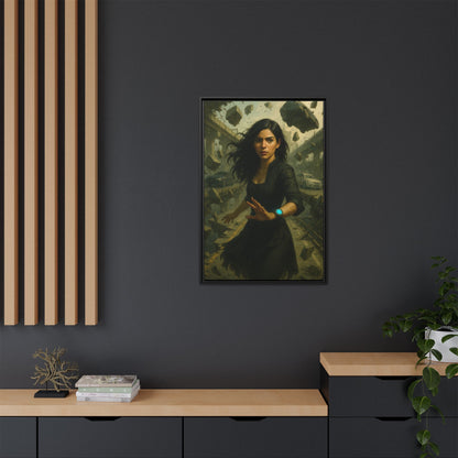 Reality 2256: The Fracture – Framed Canvas