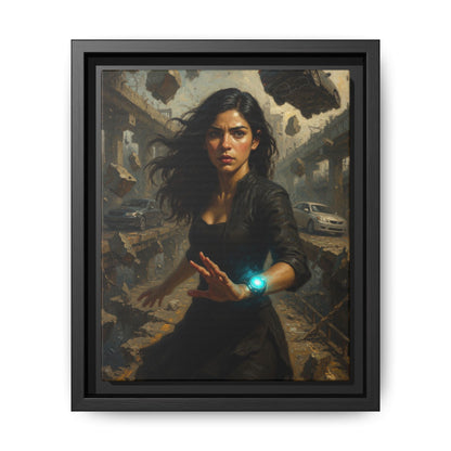 Reality 2256 – The Fracture | Framed Canvas