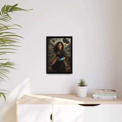 Reality 2256 – The Fracture | Framed Canvas