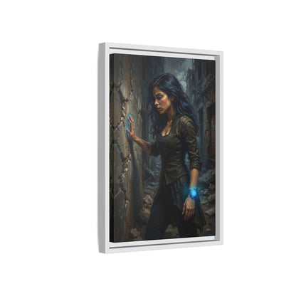 Reality 2256 – Echoes In The Stone | Framed Canvas