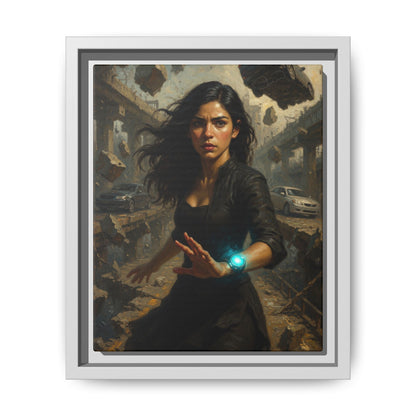 Reality 2256 – The Fracture | Framed Canvas