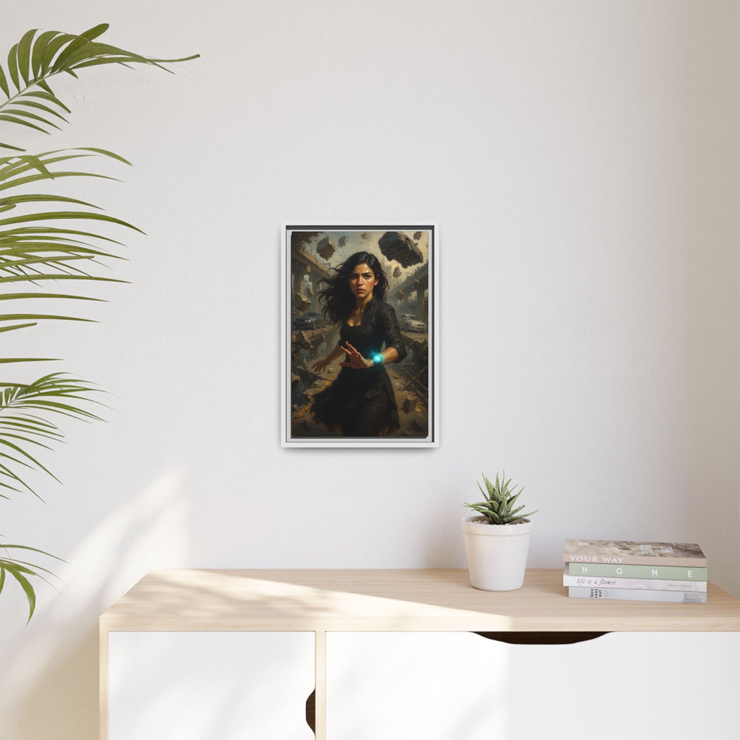 Reality 2256 – The Fracture | Framed Canvas